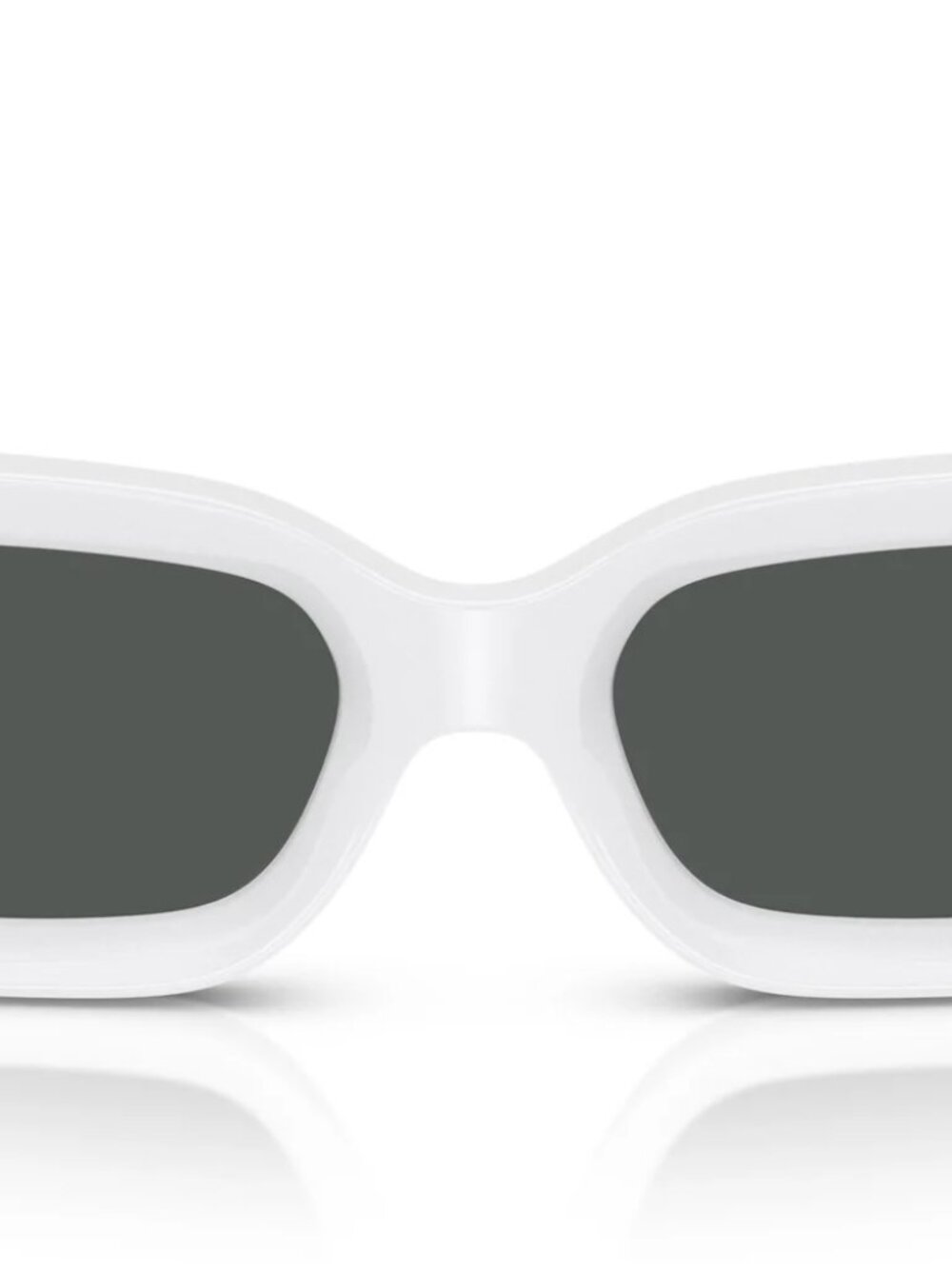 NEW VERSACE VE4474 314/87 WHITE DARK GREY UNISEX SUNGLASSES AUTHENTIC - Picture 5 of 6